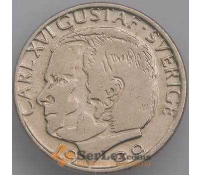 Монета Швеция 1 крона 1999 КМ852 UNC арт. 39793
