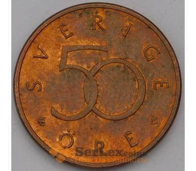 Монета Швеция 50 эре 2002 КМ878 арт. 31193