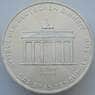 Германия 10 марок 1991 КМ177 UNC Бранденбургские Ворота Серебро  (J05.19) арт. 16260