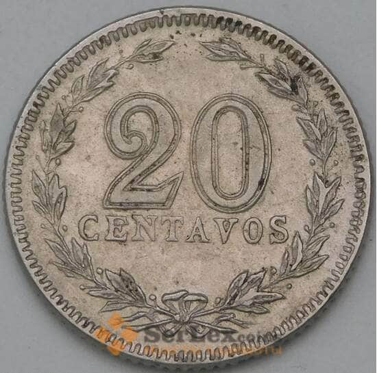 Аргентина 20 сентаво 1920 КМ36 VF арт. 38565