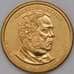 Монета США 1 доллар 2012 21 президент Честер Артур D арт. 31113