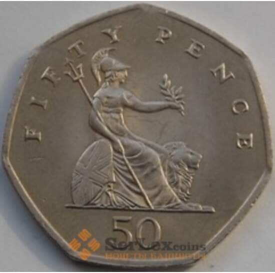 Великобритания 50 пенсов 1997 КМ940 UNC арт. С03365