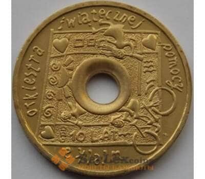 Монета Польша 2 злотых 2003 Y446 UNC Большой Оркестр арт. С03442