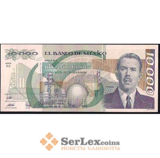 Мексика 10000 Песо 1989 AU №90 арт. В00796