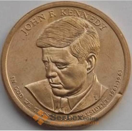 США 1 доллар 2015 35 президент Кеннеди P арт. С03499