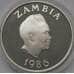 Монета Замбия 10 квача 1986 КМ25 PROOF  арт. С03520