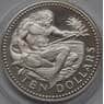 Барбадос 10 долларов 1973 КМ17а PROOF Серебро арт. С03526