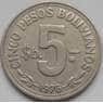 Боливия 5 песо 1976-1980 КМ197 XF арт. С03533