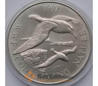 Монета Фолклендские острова 50 пенсов 1997 UNC Птицы арт. С03538
