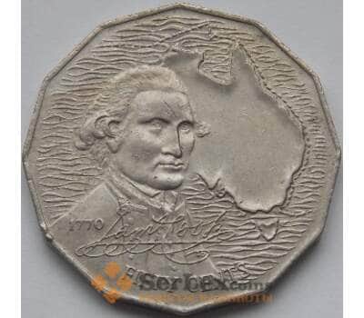 Монета Австралия 50 центов 1970 КМ69 XF арт. С03543