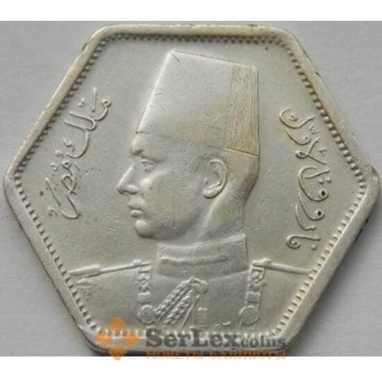 Египет 2 пиастра 1944 КМ369 XF Серебро арт. С03554