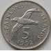 Монета Фолклендские острова 5 центов 1992 КМ4.1 XF Птица арт. С03575