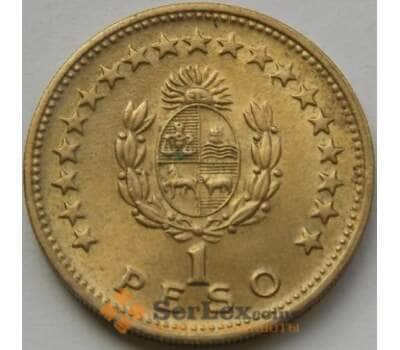 Монета Уругвай 1 песо 1965 КМ46 AU арт. С03579