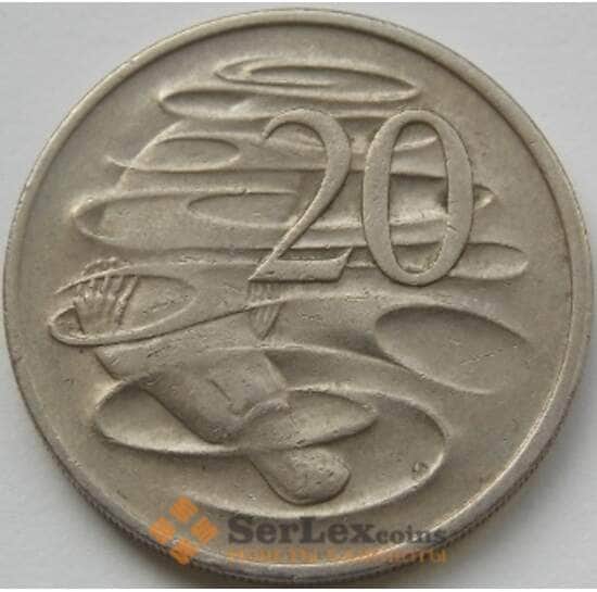 Австралия 20 центов 1975 КМ66 VF арт. С03582