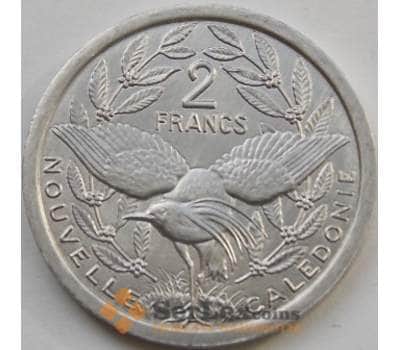 Монета Новая Каледония 2 франка 1973-2016 КМ14 aUNC арт. С03583