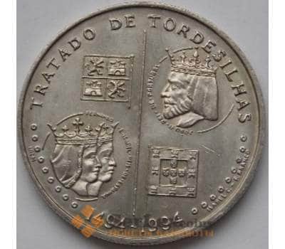 Монета Португалия 200 эскудо 1994 КМ671 Договор арт. С03637