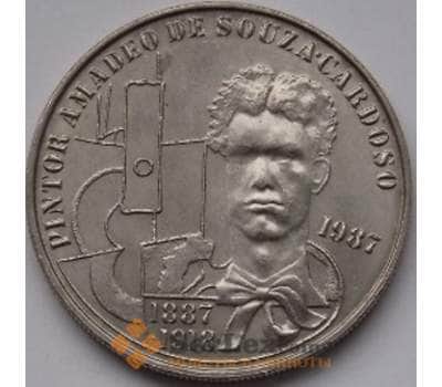 Монета Португалия 100 эскудо 1987 КМ644 Амадео де Соуза-Кардозо арт. С03644