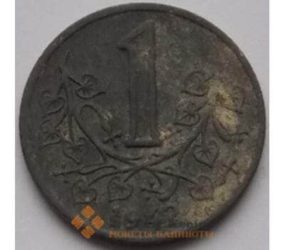 Монета Богемия и Моравия 1 крона 1942 КМ4 XF- арт. С03668