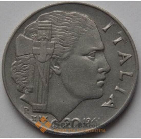 Италия 20 чентезимо 1941 КМ75 XF арт. С03692