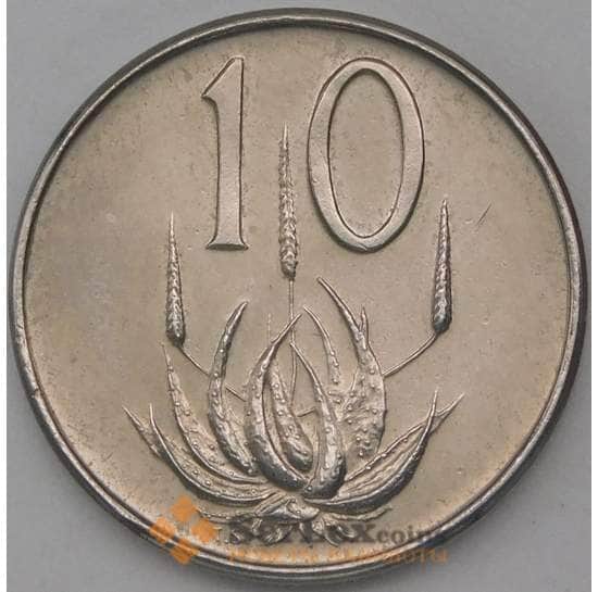 Южная Африка ЮАР 10 центов 1965 КМ68.2 UNC арт. 25059