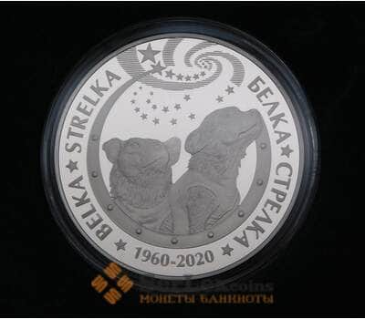 Монета Казахстан 200 тенге 2020 Белка и Стрелка Prooflike арт. 28294