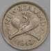 Монета Новая Зеландия 3 пенса 1943 КМ7 XF арт. 40061