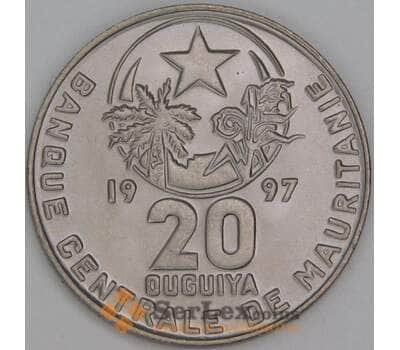 Мавритания 20 угий 1997 КМ5 BU арт. 54786