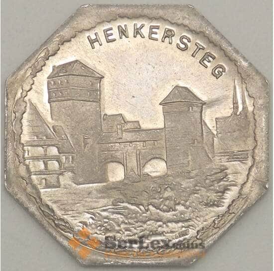 Германия Нюрнберг 20 пфеннигов 1921 Proof HENKERSTEG (j05.19) арт. 19961