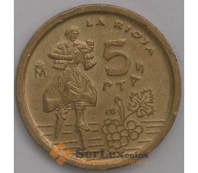 Монета Испания 5 песет 1996 КМ960 UNC арт. 39139