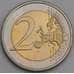Люксембург 2 евро 2009 КМ106 UNC вступление Герцогини Шарлотты арт. 46769