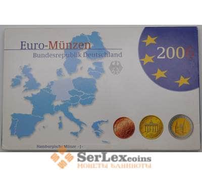 Монета Германия годовой набор 2006 J 1 цент - 2 евро ( 8 монет)+2 евро Шлезвиг Proof арт. 28101