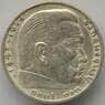 Германия 2 марки 1937 А КМ93 AU Серебро (J05.19) арт. 14770