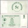 Зимбабве 5 центов 2006 Р34 UNC арт. 22099