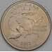 Монета США 25 центов 2002 D КМ333 UNC Луизиана арт. 38167
