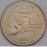 США 25 центов 2002 D КМ333 UNC Луизиана арт. 38167
