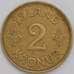 Исландия монета 2 кроны 1940 КМ4 XF арт. 42008