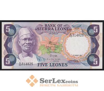 Сьерра-Леоне 5 леоне 1985 Р7g UNC арт. 52128