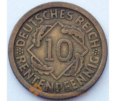 Монета Германия 10 пфеннигов 1924 А КМ40 VF (J05.19) арт. 16797