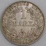 Германия монета 1 марка 1909 А КМ14 AU арт. 47665