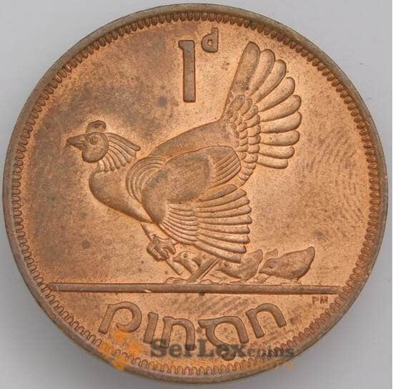 Ирландия 1 пенни 1968 КМ11 UNC арт. 38390