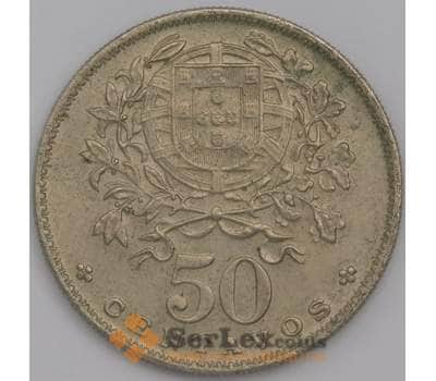 Португалия монета 50 сентаво 1964 КМ577 аUNC арт. 44578