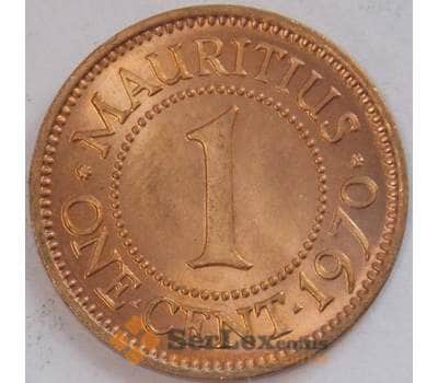 Монета Маврикий 1 цент 1970 КМ31 UNC (J05.19) арт. 17754