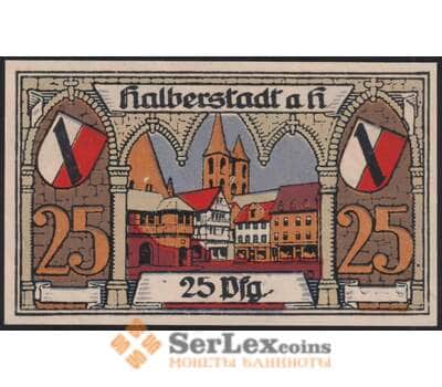 Германия Хальберштадт 25 пфеннигов 1920 Р504.1b UNC арт. 48658