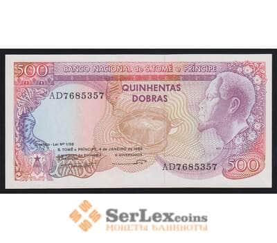 Сан-Томе и Принсипи 500 добра 1989 Р61 UNC  арт. 53821
