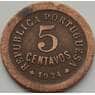 Португалия 5 сентаво 1924 КМ572 VF арт. 8753