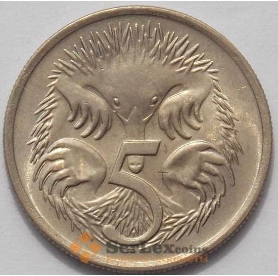 Австралия 5 центов 1980 КМ64 UNC (J05.19) арт. 15589