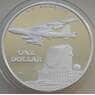 Гренландия База 1 доллар 2017 Proof посеребрение Самолет арт. 14302