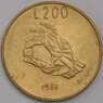 Сан-Марино 200 лир 1986 КМ194 AU Эволюция технологий арт. 41575