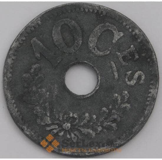 Люксембург монета 10 сантимов 1915 КМ28 VF  арт. 39316
