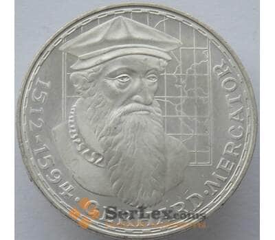 Монета Германия 5 марок 1969 КМ126 Proof Герхард Меркатор Серебро (J05.19) арт. 15956